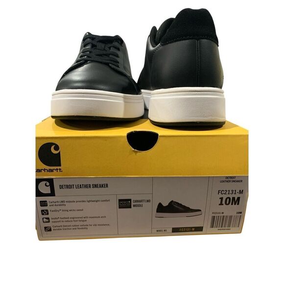 NWB Carhartt Detroit Leather Sneakers & Athletic Shoes Men’s Size 10 M - Picture 7 of 7